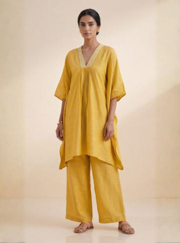 Nilaya Kaftan Yellow