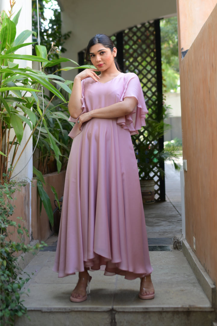 Orchid Bow Co-Ord Set Pink