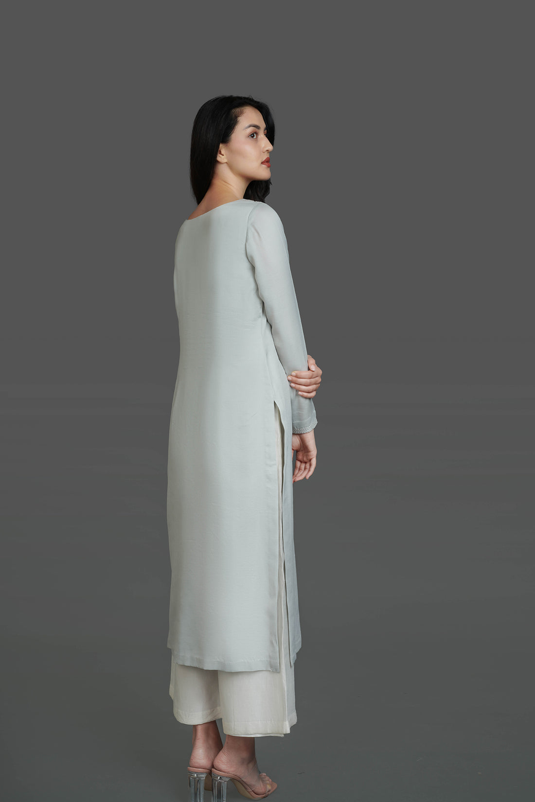 Cool Grey Kurti