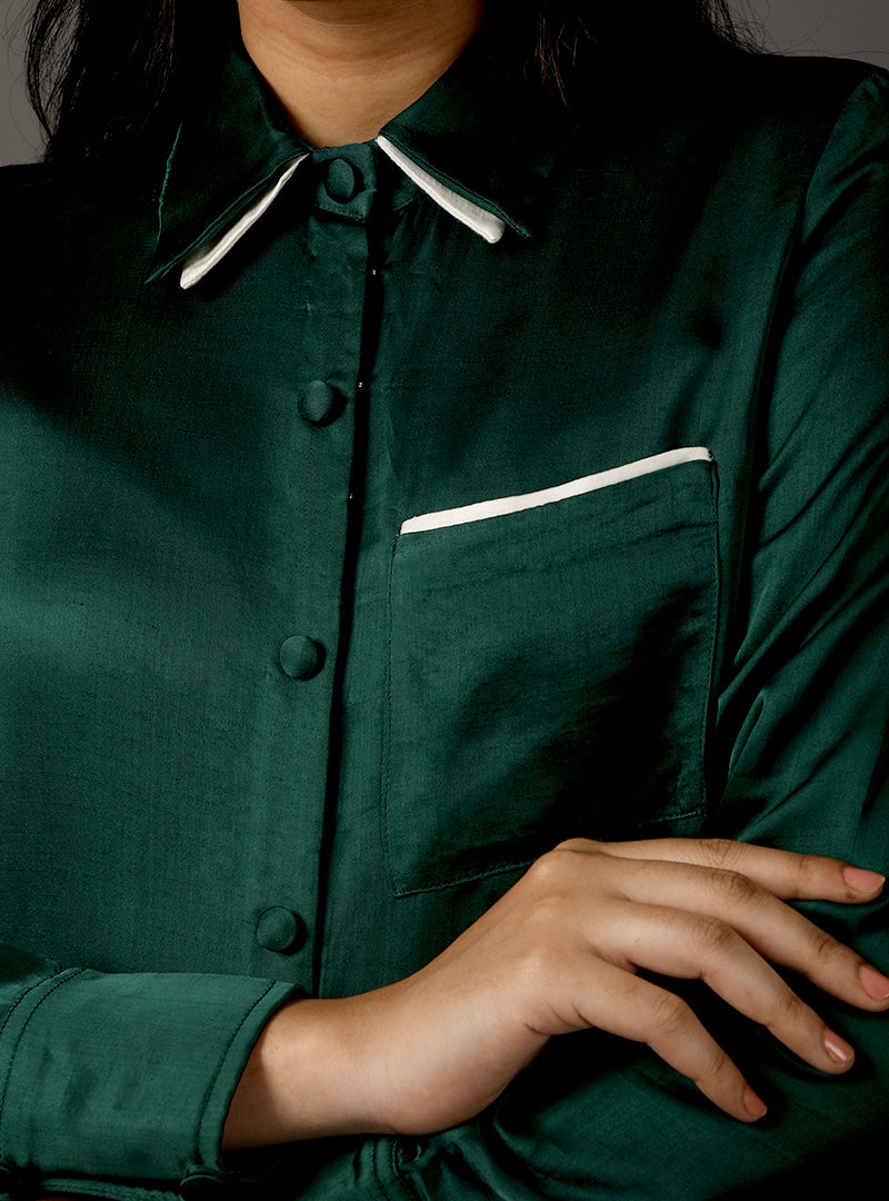 MARINA DOUBLE COLLAR SHIRT