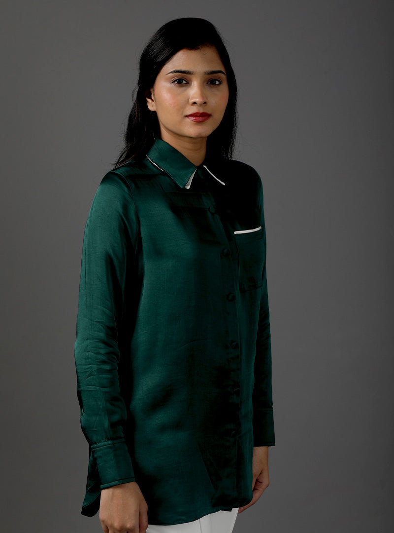 MARINA DOUBLE COLLAR SHIRT