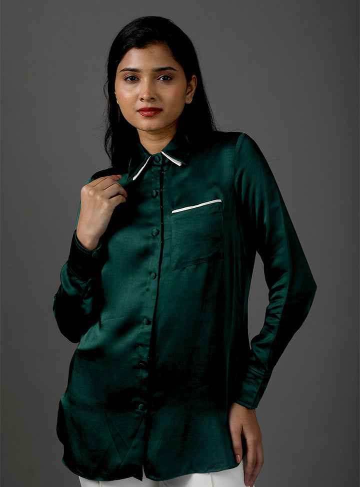 MARINA DOUBLE COLLAR SHIRT