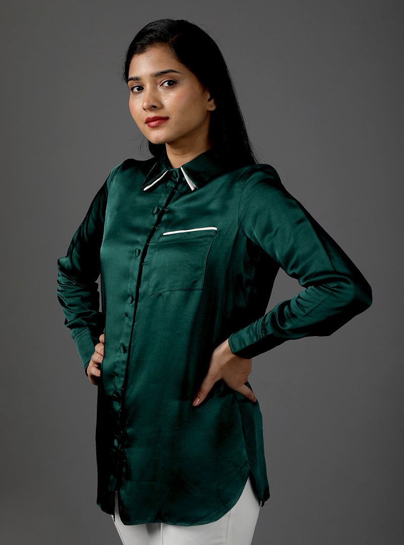 MARINA DOUBLE COLLAR SHIRT