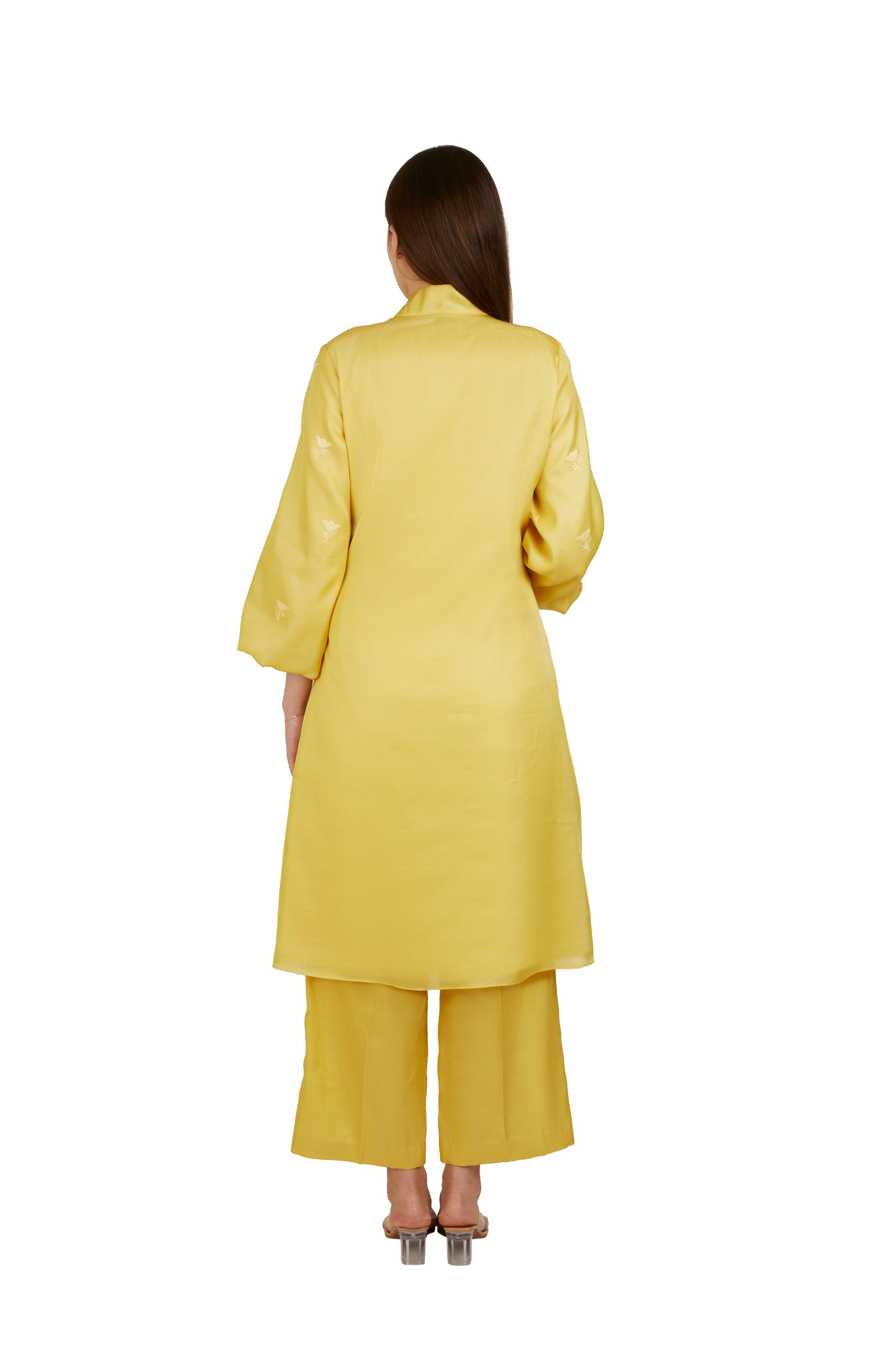 Orchid Bow Co-Ord Set Yellow