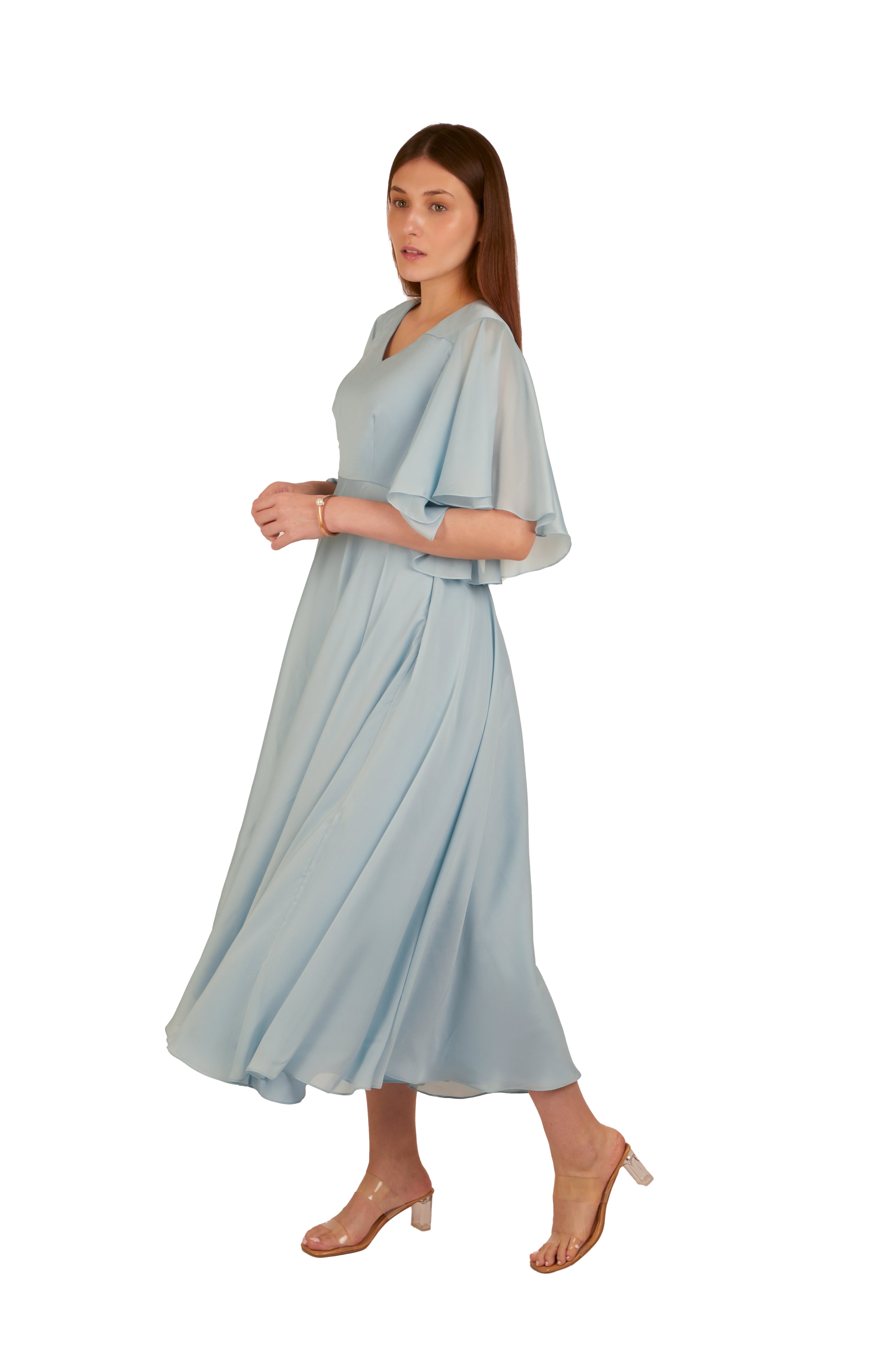 Juliet Gown Powder Blue