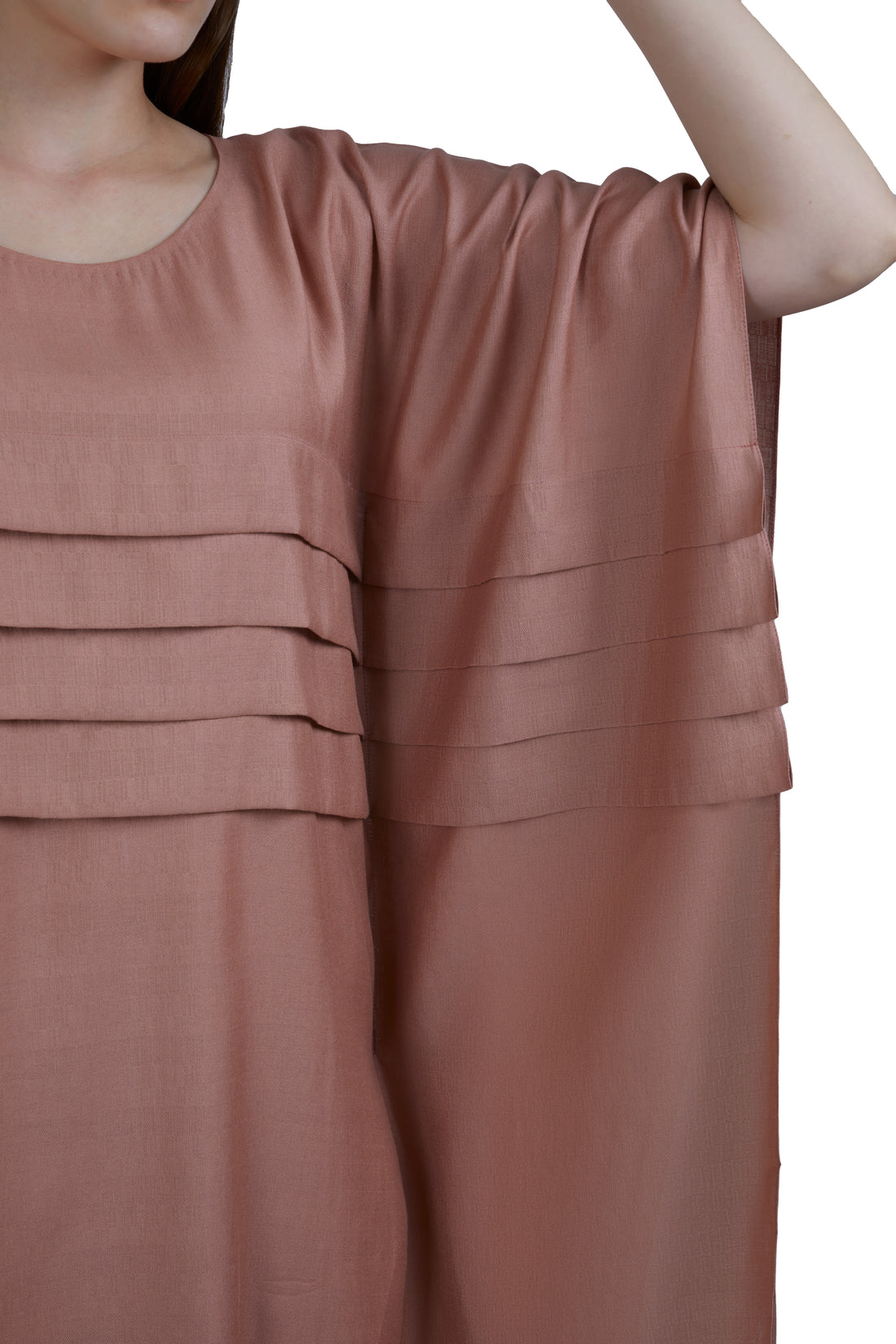 Luna kaftan Peach Brown