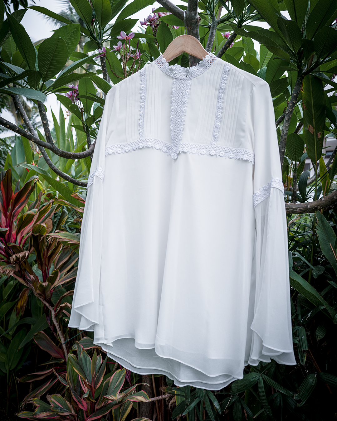 Gothic Slit Sleeves Top