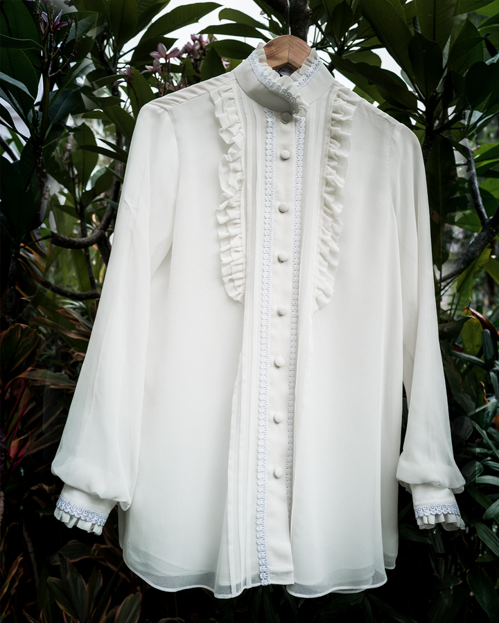 Vintage Ruffle Shirt