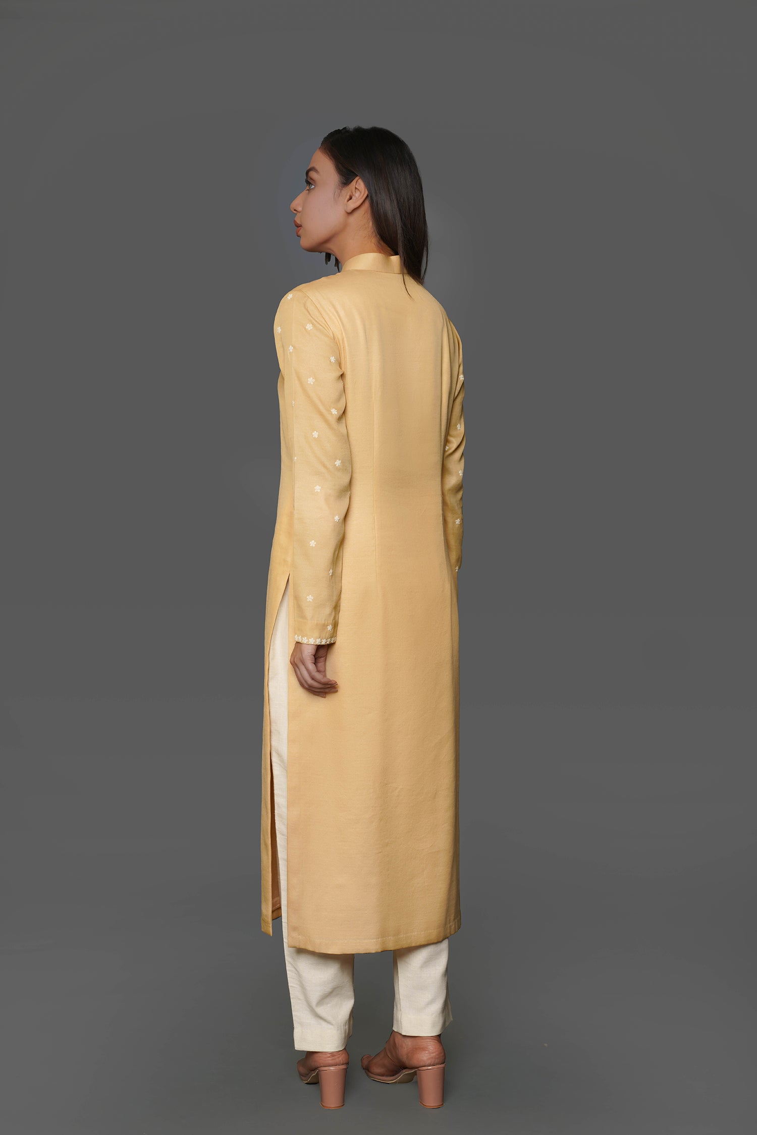 Light Gold Long Only Kurti