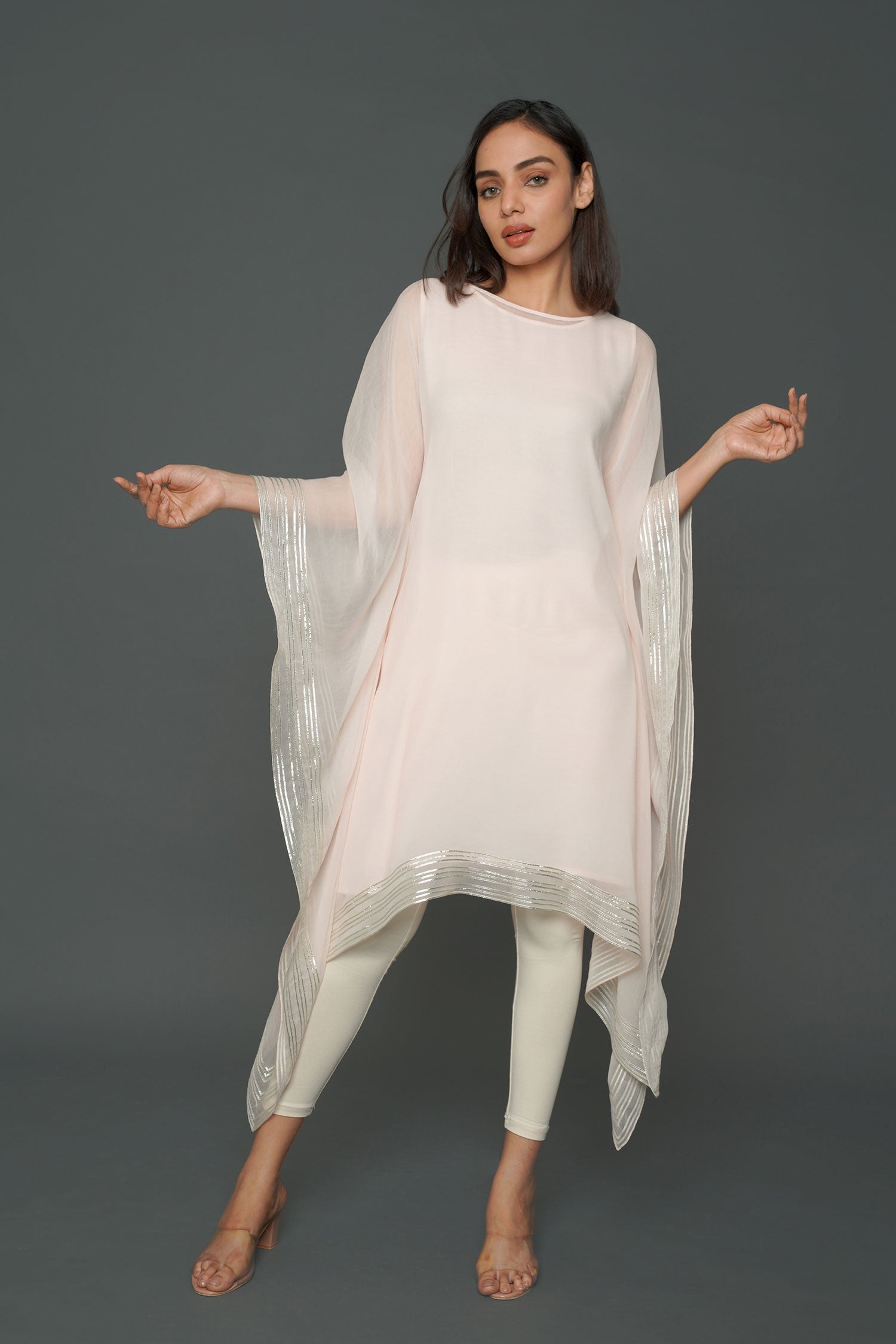 Kaftan with separate inner